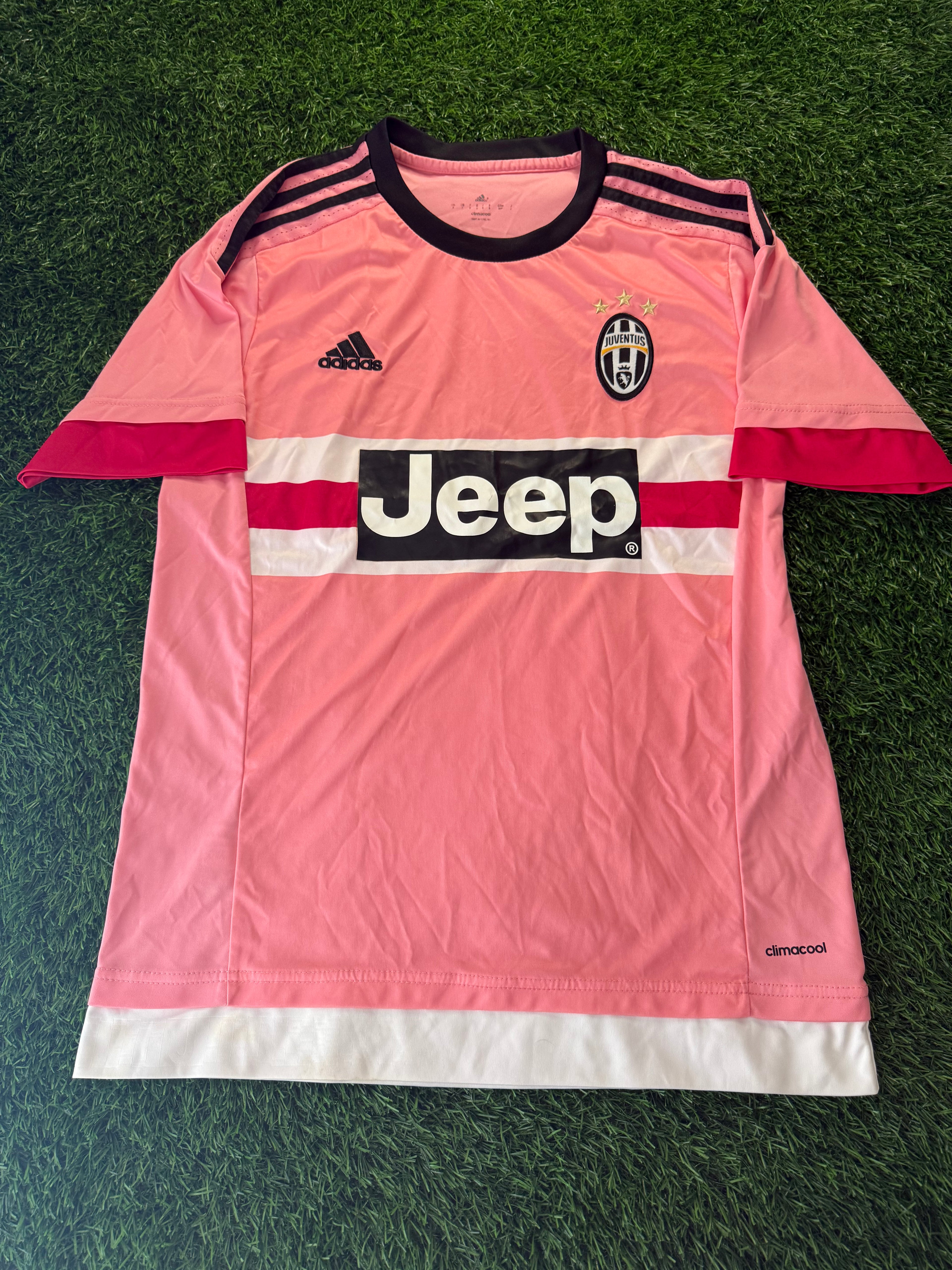Juventus 2015/16 Pink Away Jersey