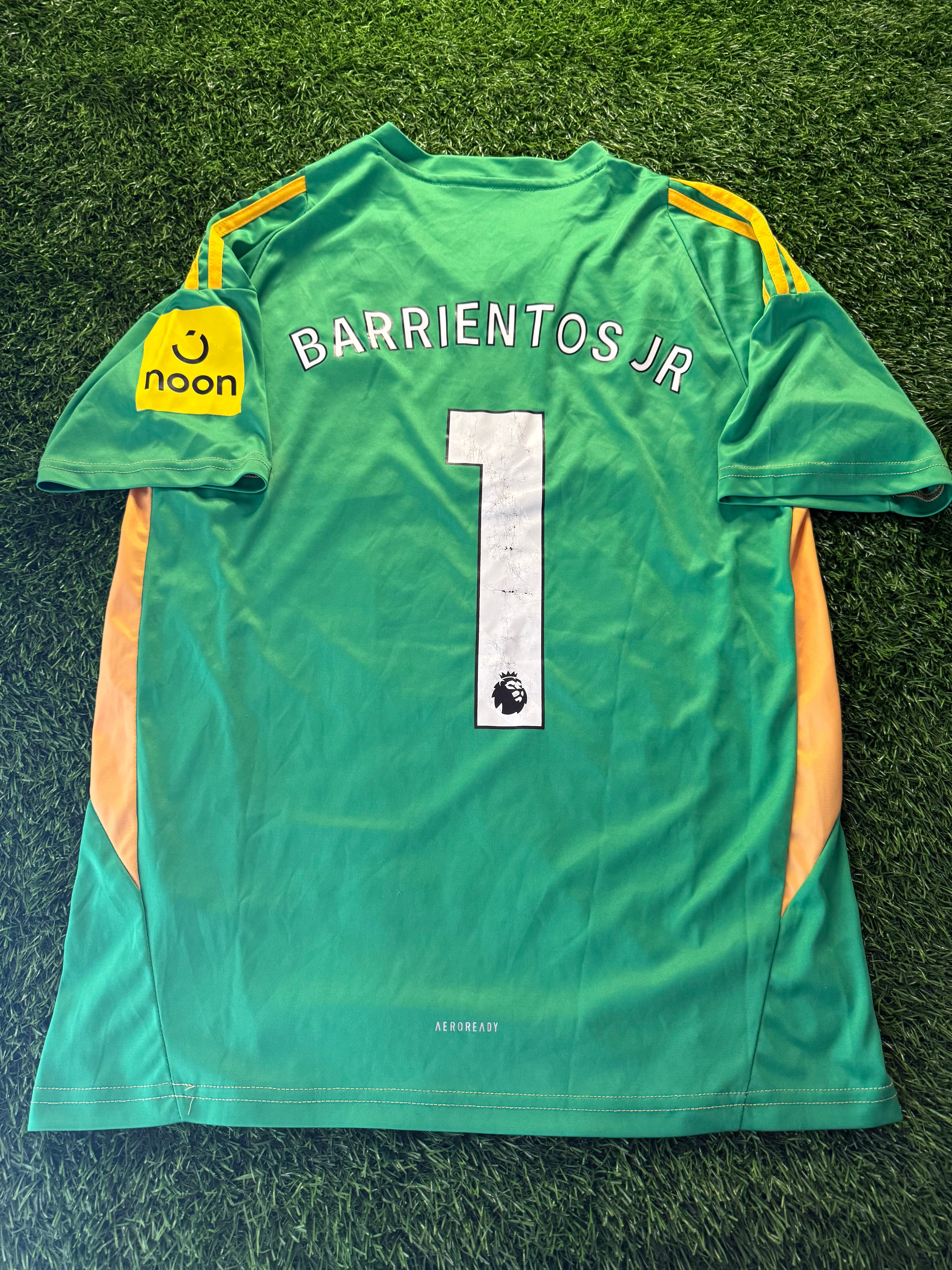 Newcastle United 2024/25 Goalkeeper Jersey – Barrientos Jr #1
