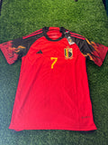 Belgium 2022 World Cup Home Jersey – De Bruyne #7