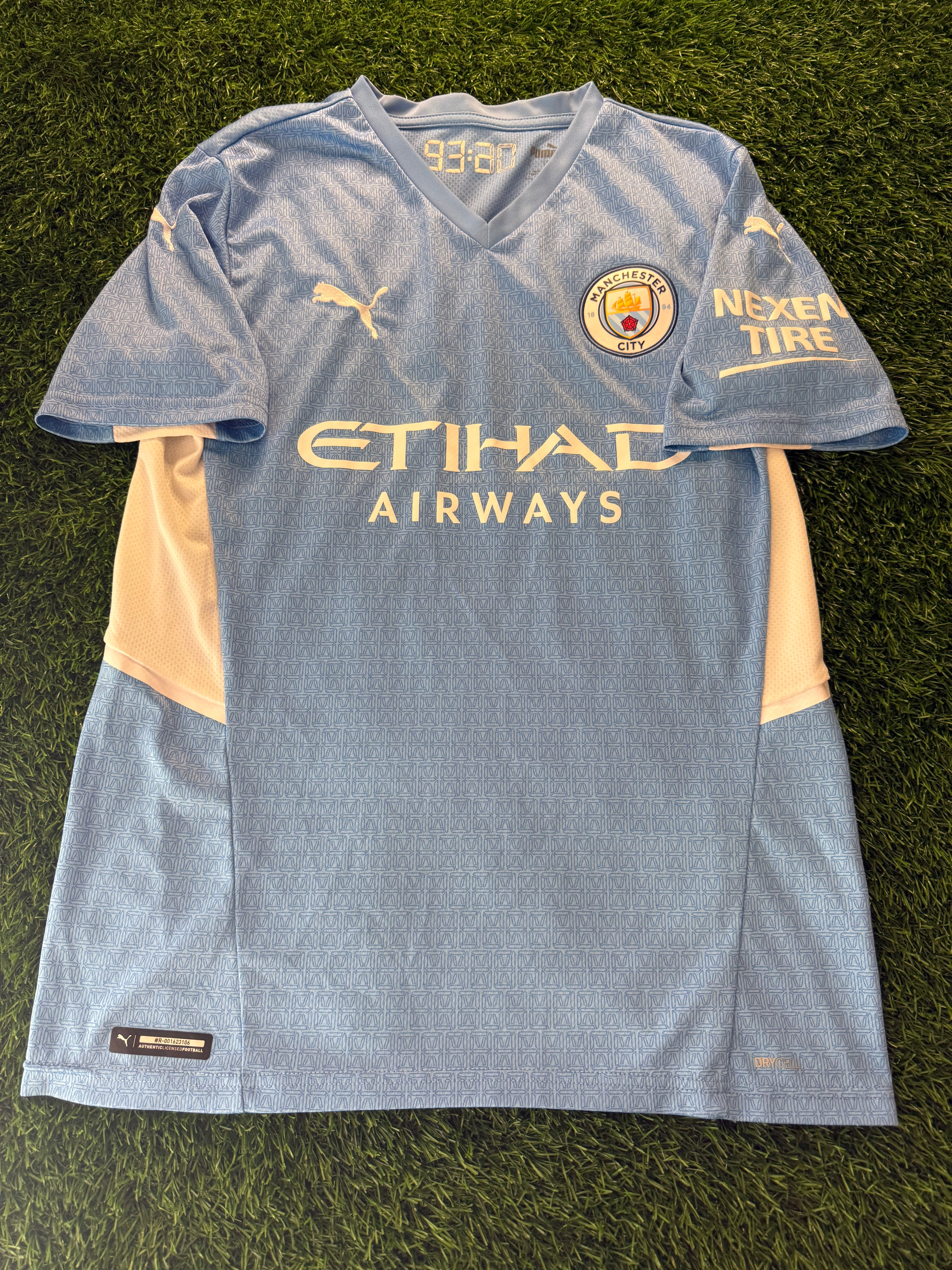 Manchester City 2022/23 Home Jersey ("93:20")