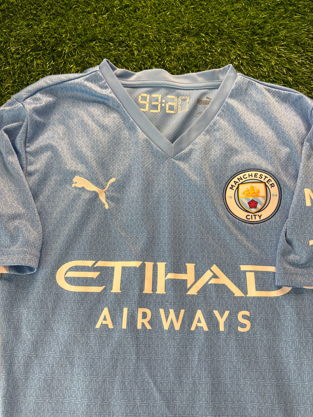 Manchester City 2022/23 Home Jersey ("93:20")