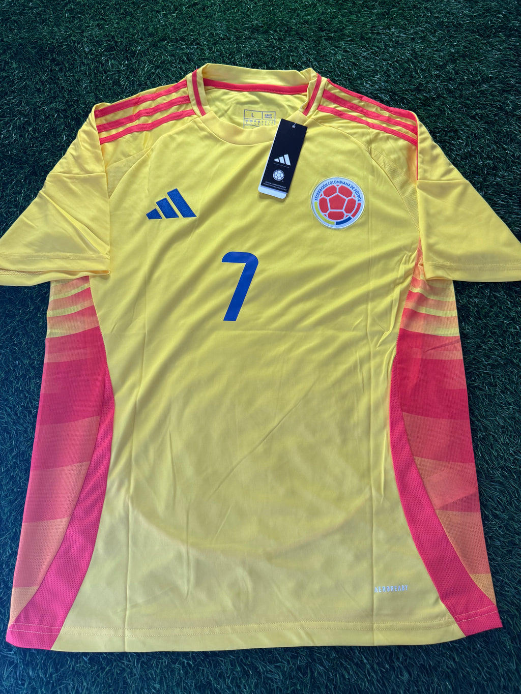 Colombia 2024 Home Jersey – Luis Díaz #7