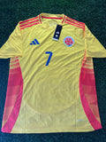 Colombia 2024 Home Jersey – Luis Díaz #7