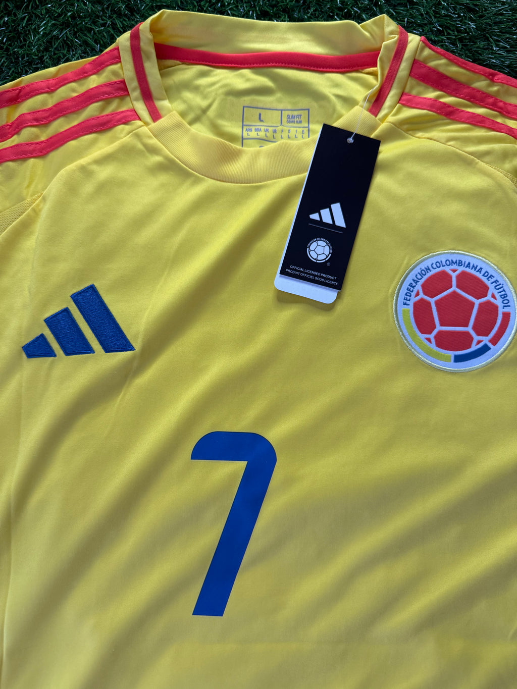 Colombia 2024 Home Jersey – Luis Díaz #7