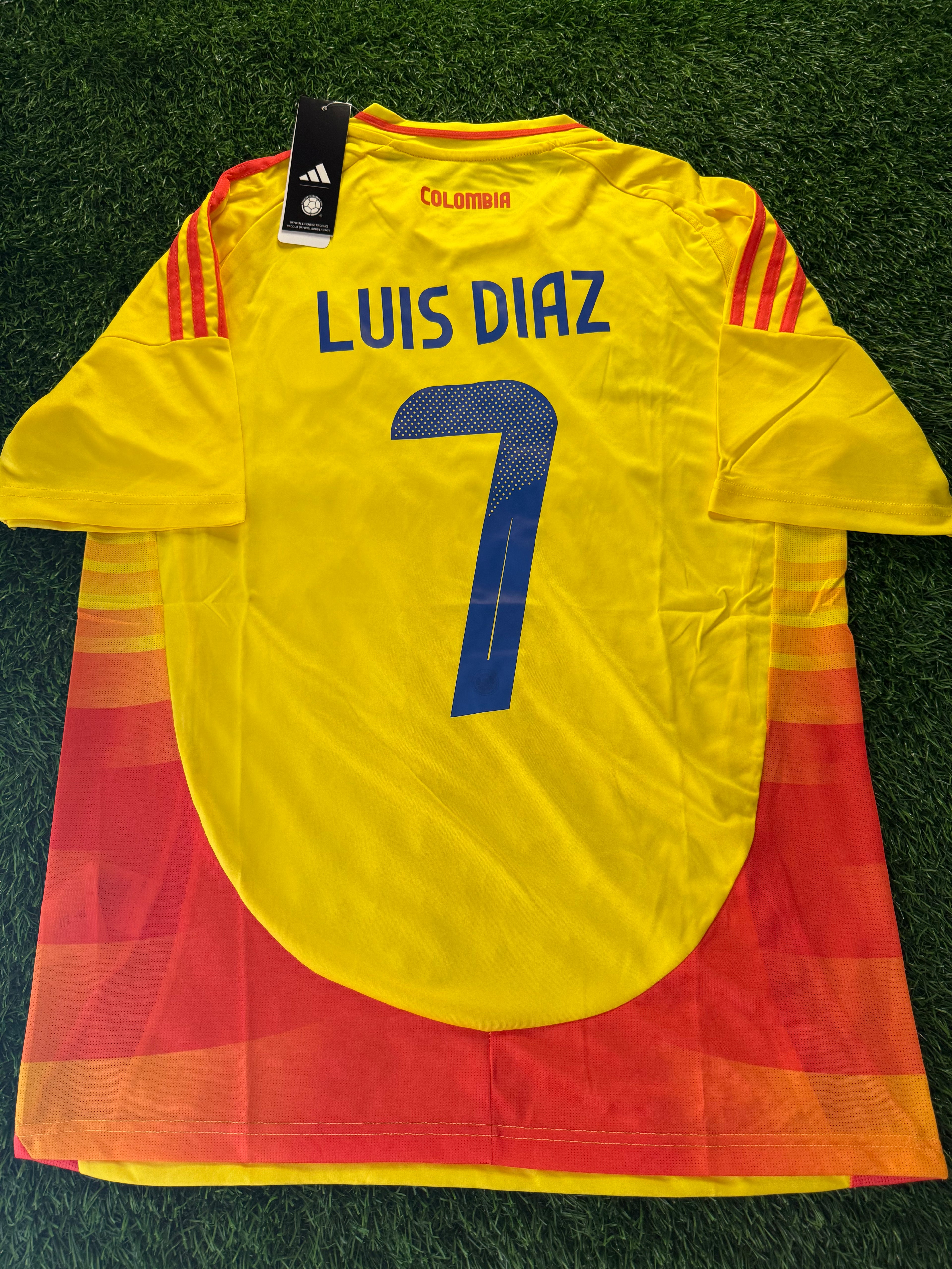Colombia 2024 Home Jersey – Luis Díaz #7