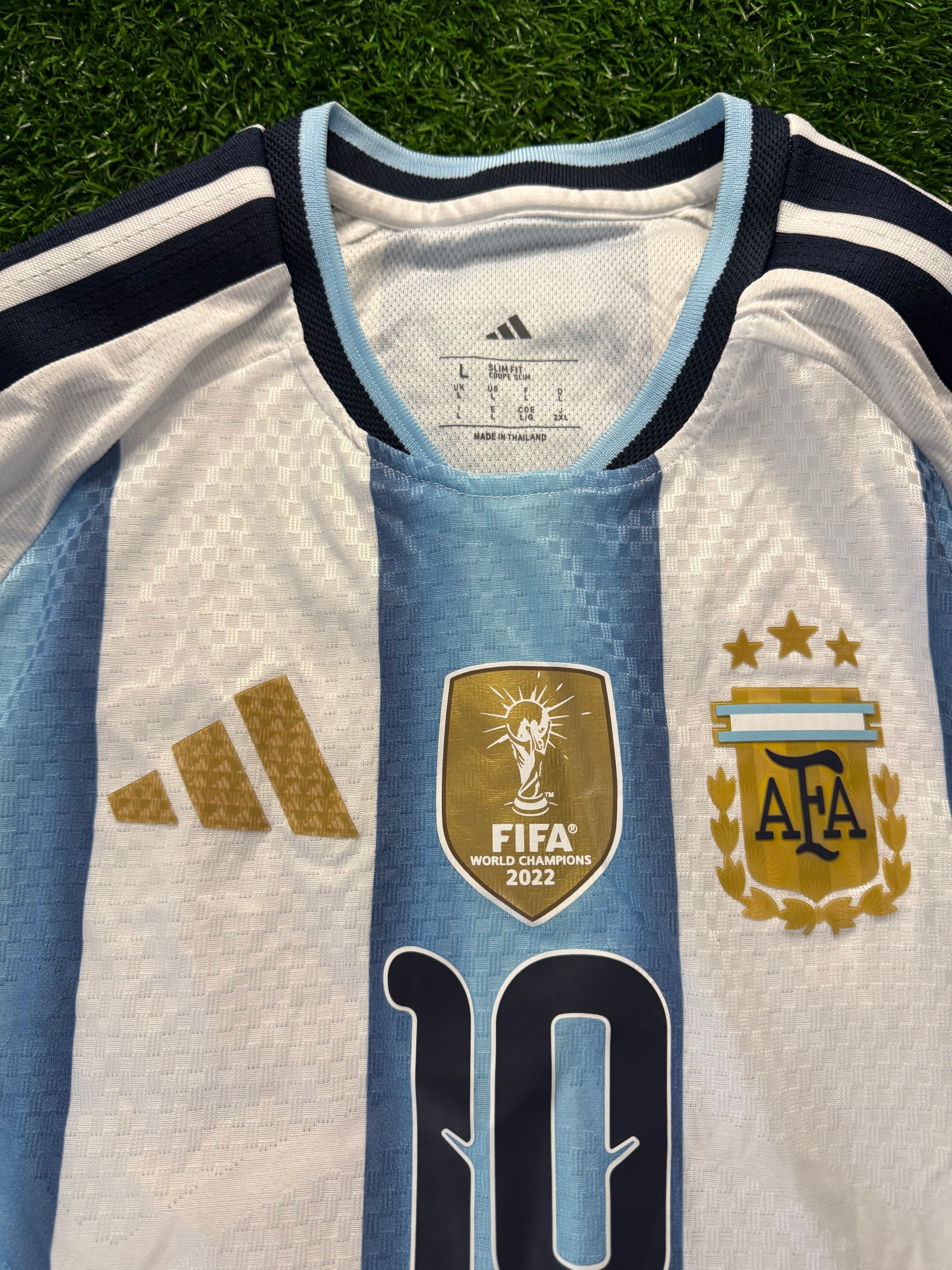 Argentina 2026 World Cup Home Jersey – Messi #10 – Player Version
