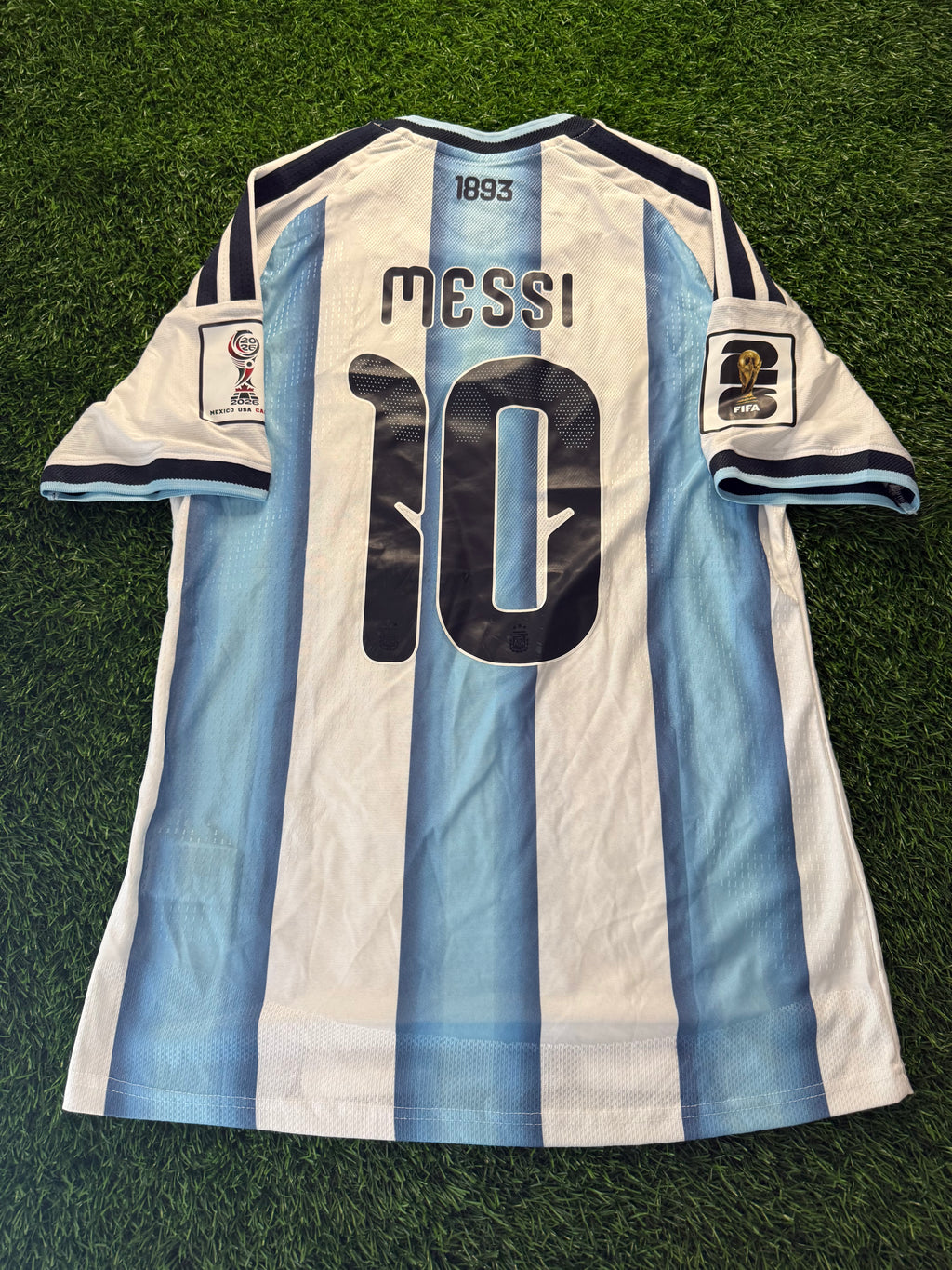 Argentina 2026 World Cup Home Jersey – Messi #10 – Player Version