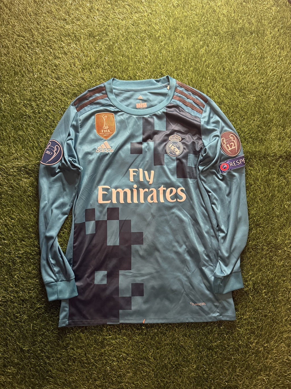 Real Madrid 2017/18 Third Long Sleeve Jersey – Marcelo #12