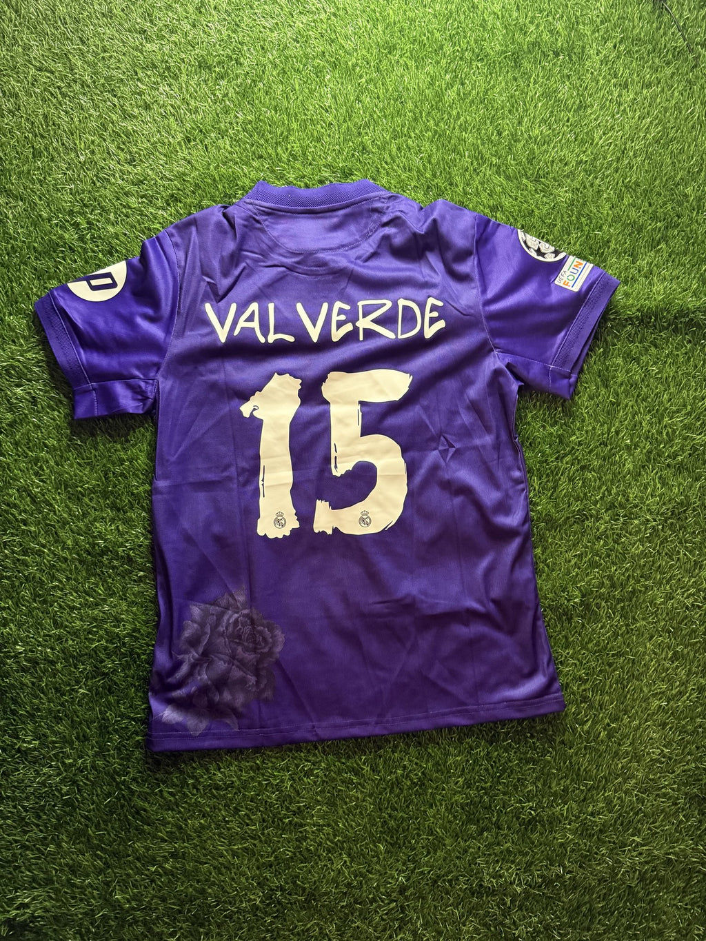 Real Madrid Purple Away Jersey – Valverde