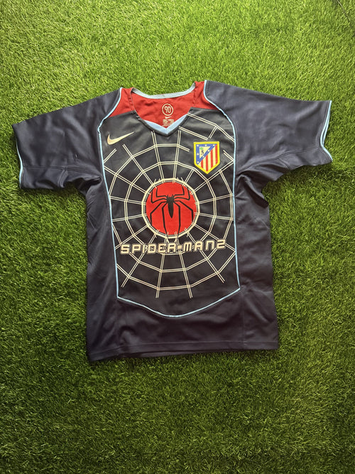 Atlético Madrid Retro Spider-Man Jersey – F. Torres #9