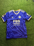 Leicester City 2021/22 Home Jersey (Europa League Patch)
