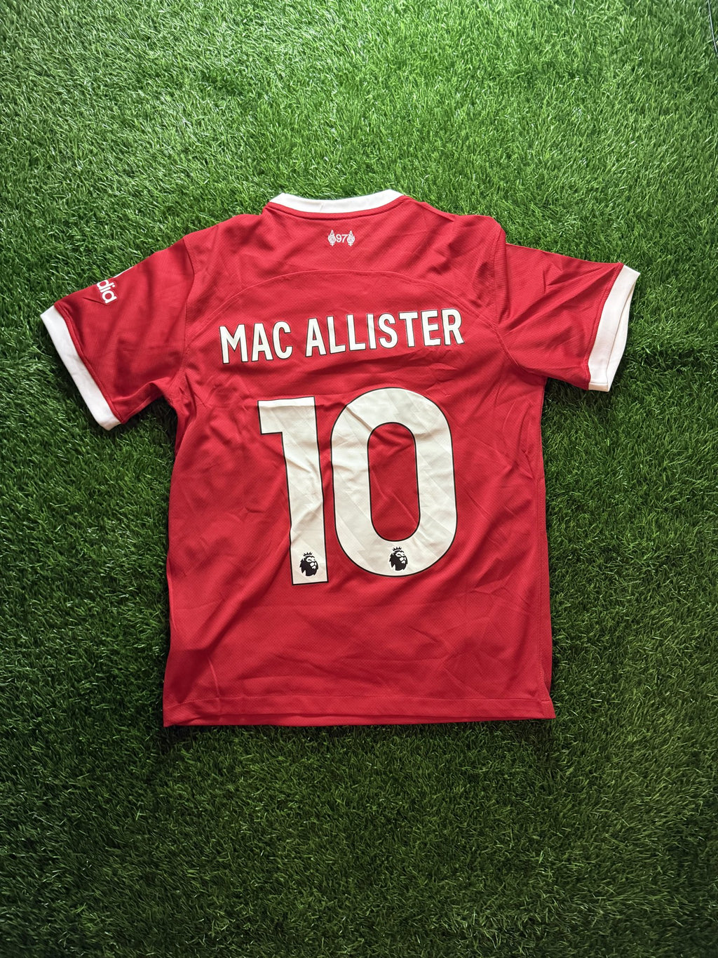 Liverpool 2023/24 Home Jersey – Mac Allister #10
