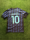 Inter Milan 2024/25 Home Jersey – Lautaro #10 (UCL Patch)