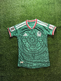 Mexico 2026 World Cup Home Jersey with Patches – Player Version