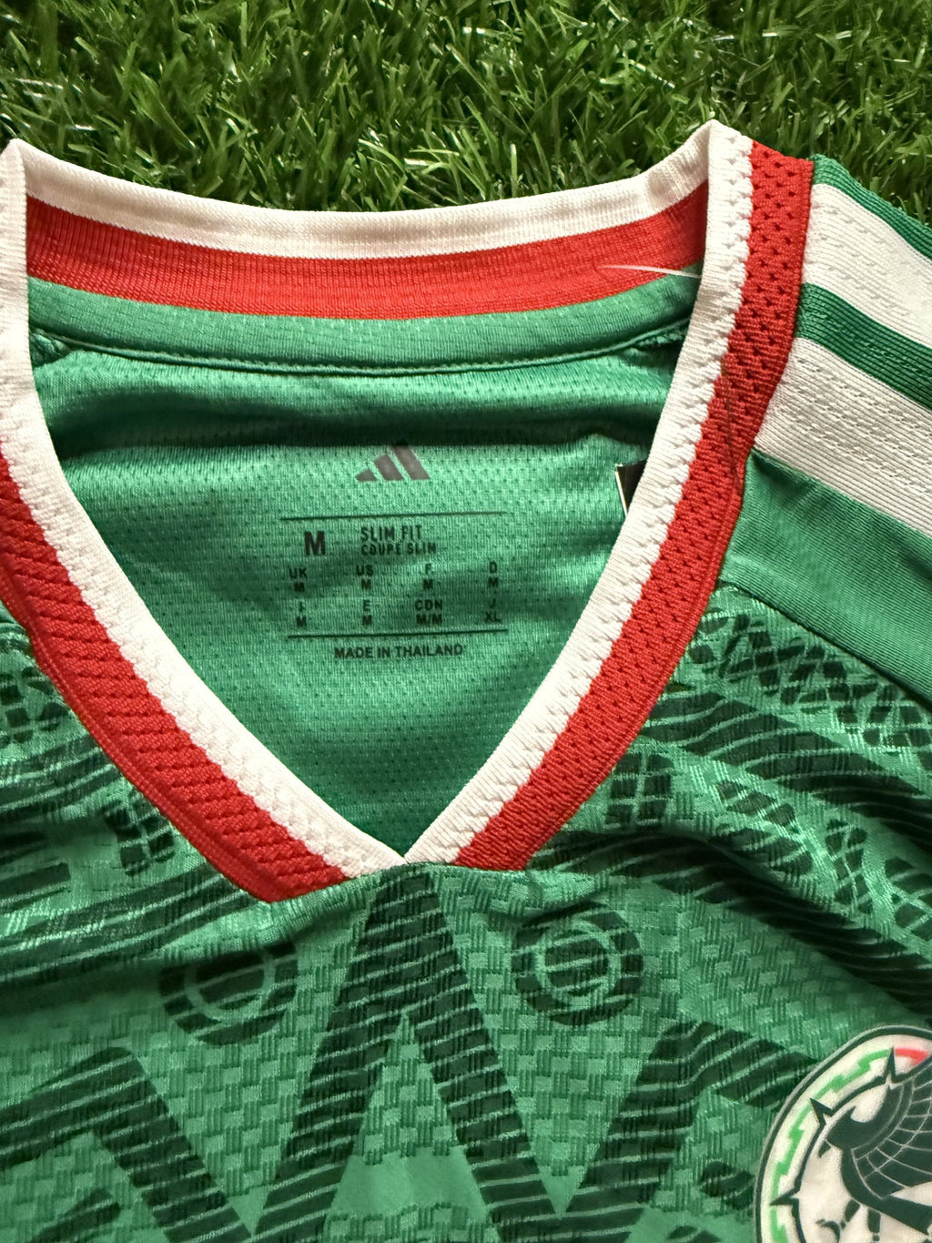 Mexico 2026 World Cup Home Jersey with Patches – Player Version