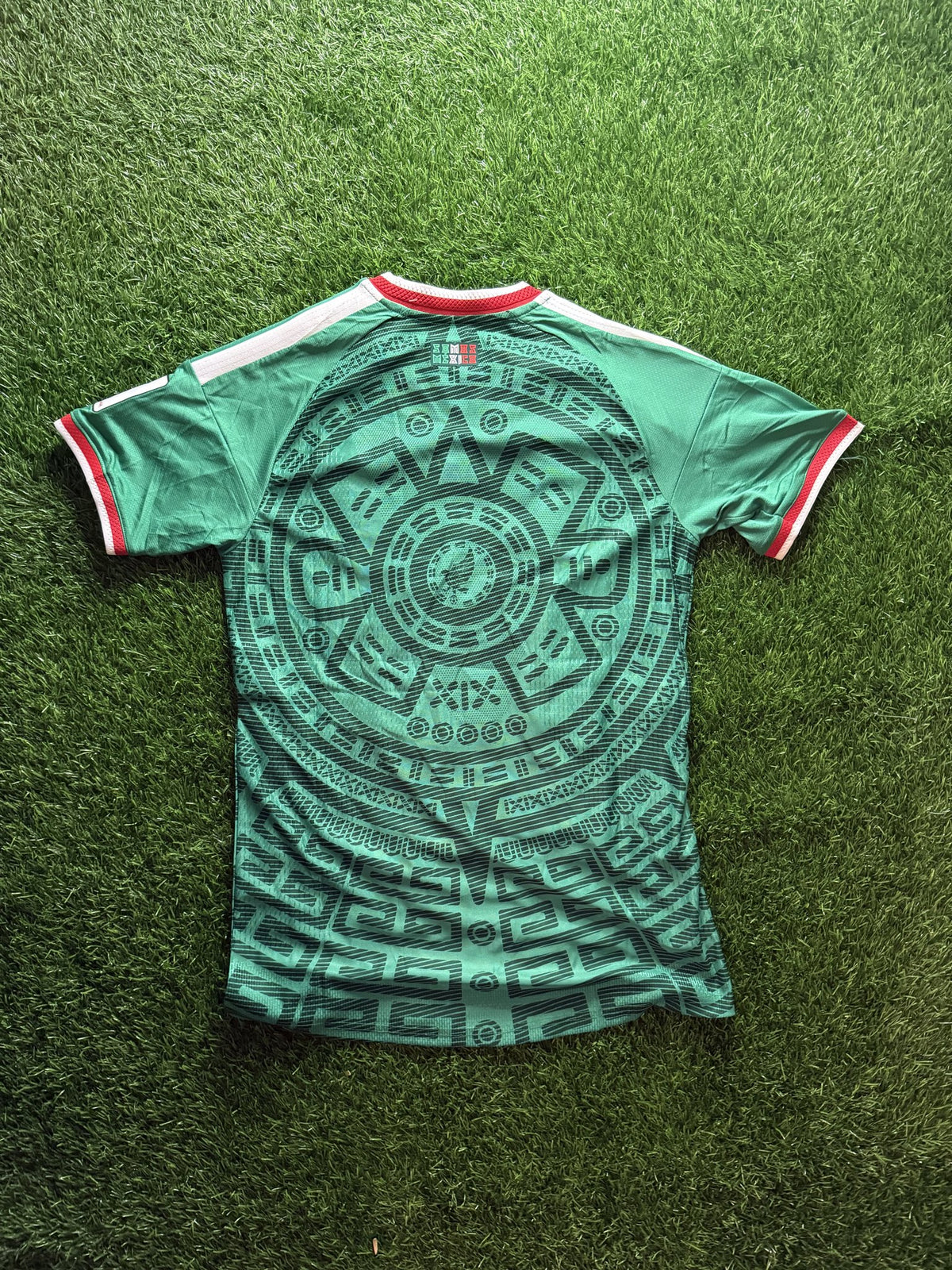 Mexico 2026 World Cup Home Jersey with Patches – Player Version