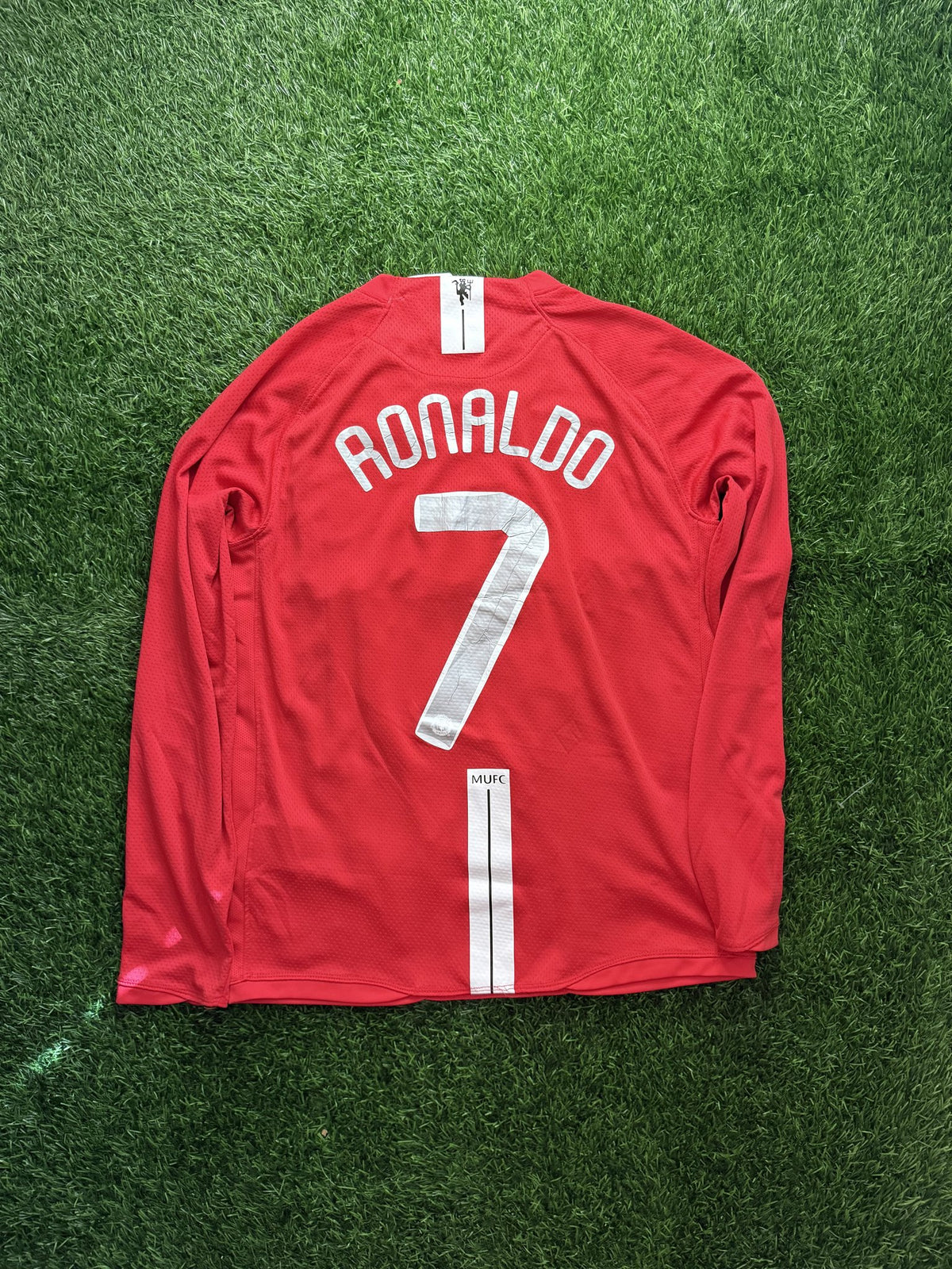 Manchester United 2007/08 Home Long Sleeve Jersey – Ronaldo #7
