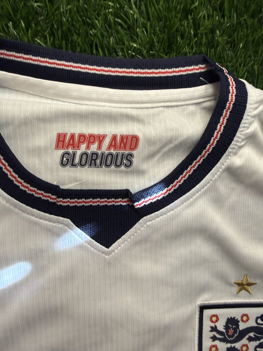 England 2026 World Cup Home Jersey with Patches