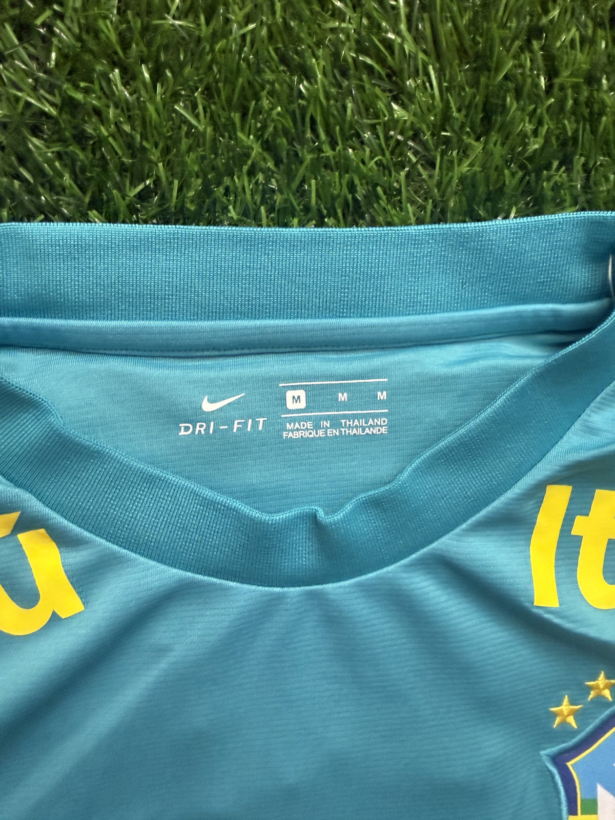 Brazil Teal Training Jersey