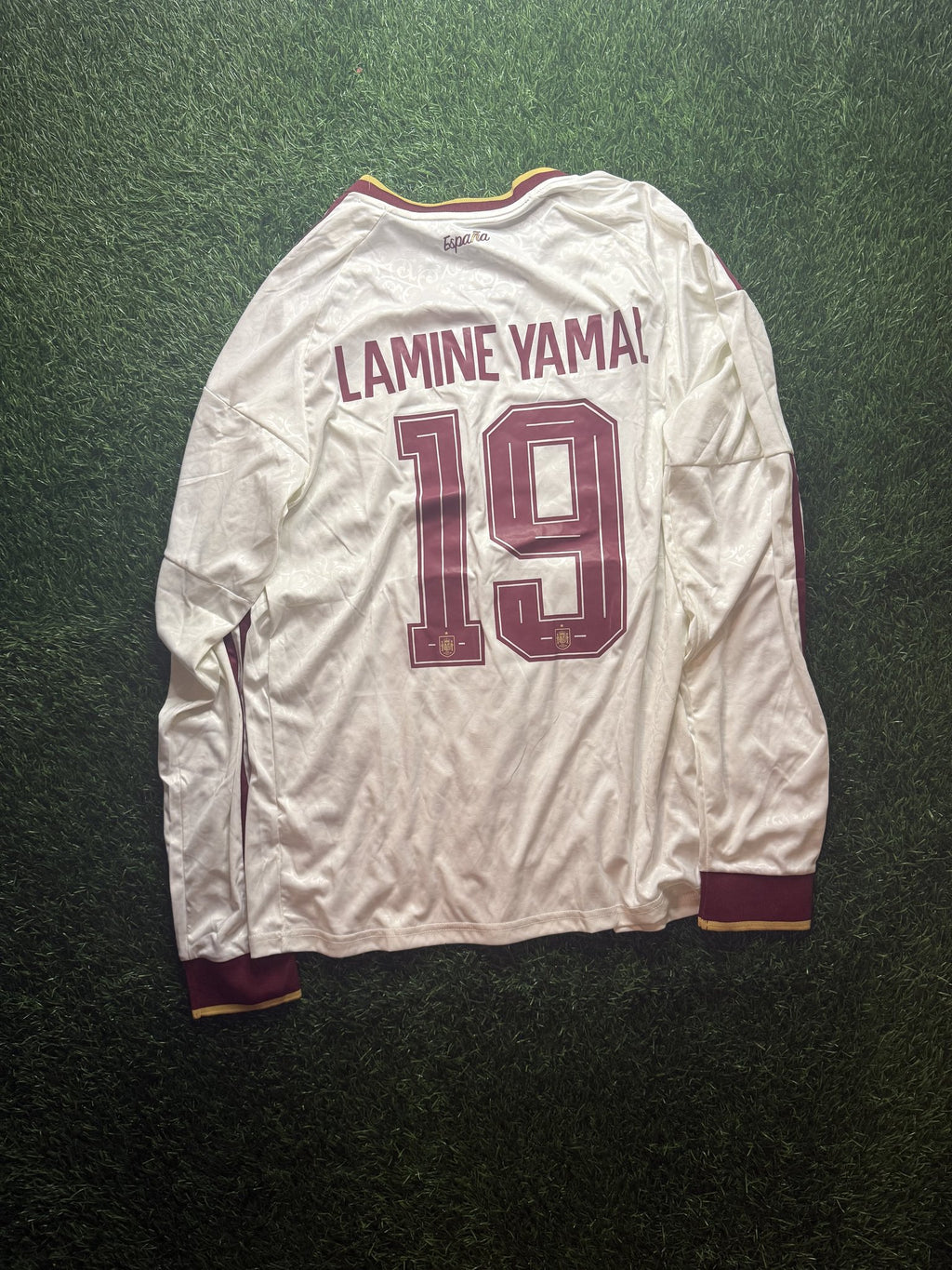 Spain 2026 Away Long Sleeve Jersey – Lamine Yamal