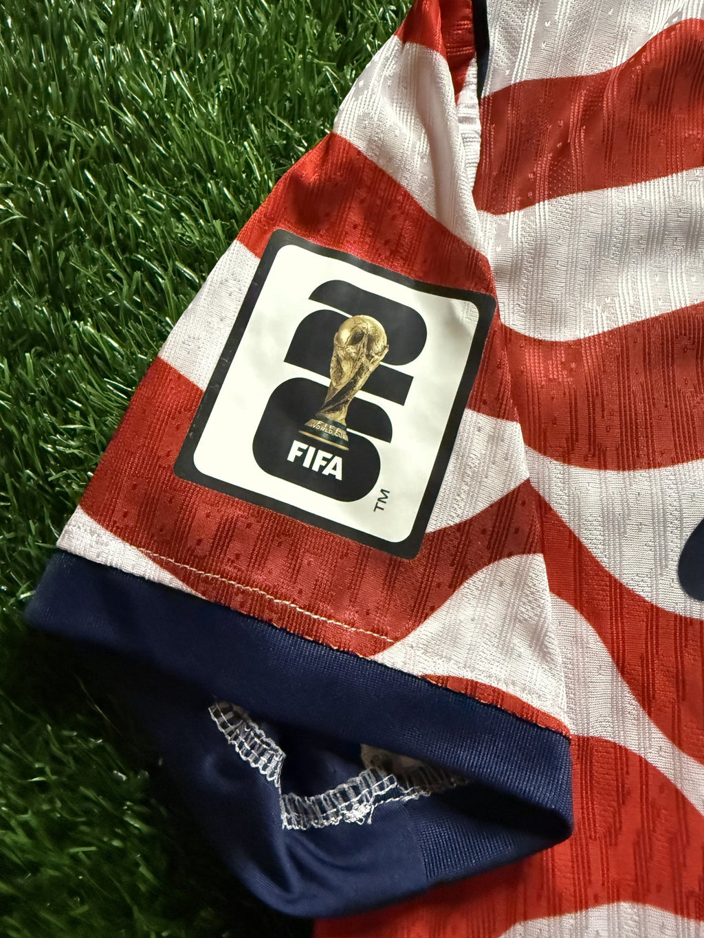 USA 2026 Home Jersey with Patch – Weah – Player Version