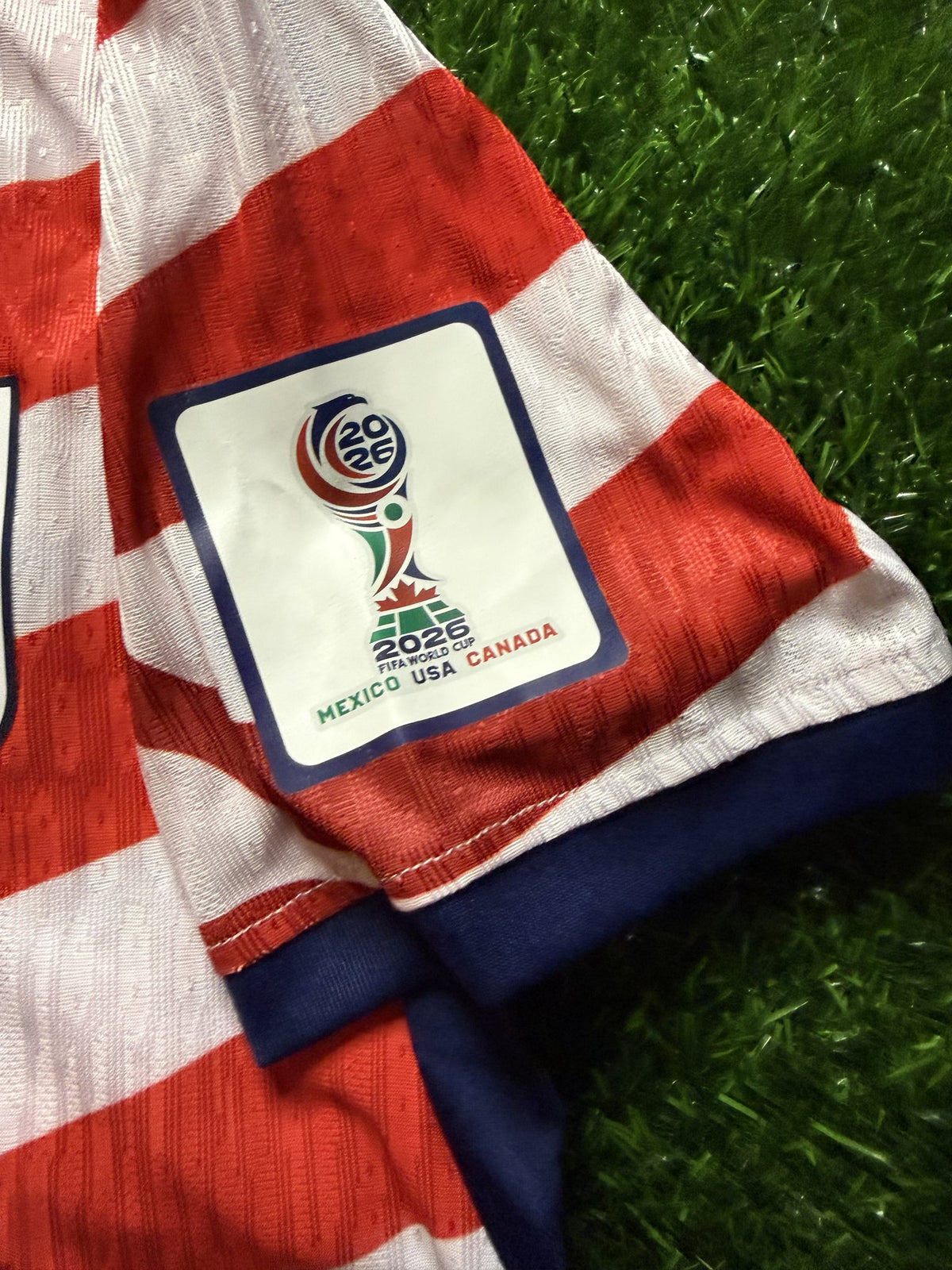 USA 2026 Home Jersey with Patch – Weah – Player Version