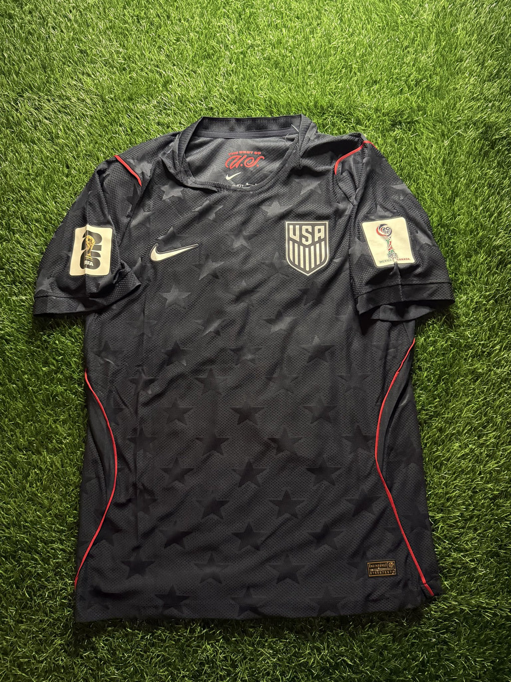 USA 2026 World Cup Away Jersey with Patches – Player Version