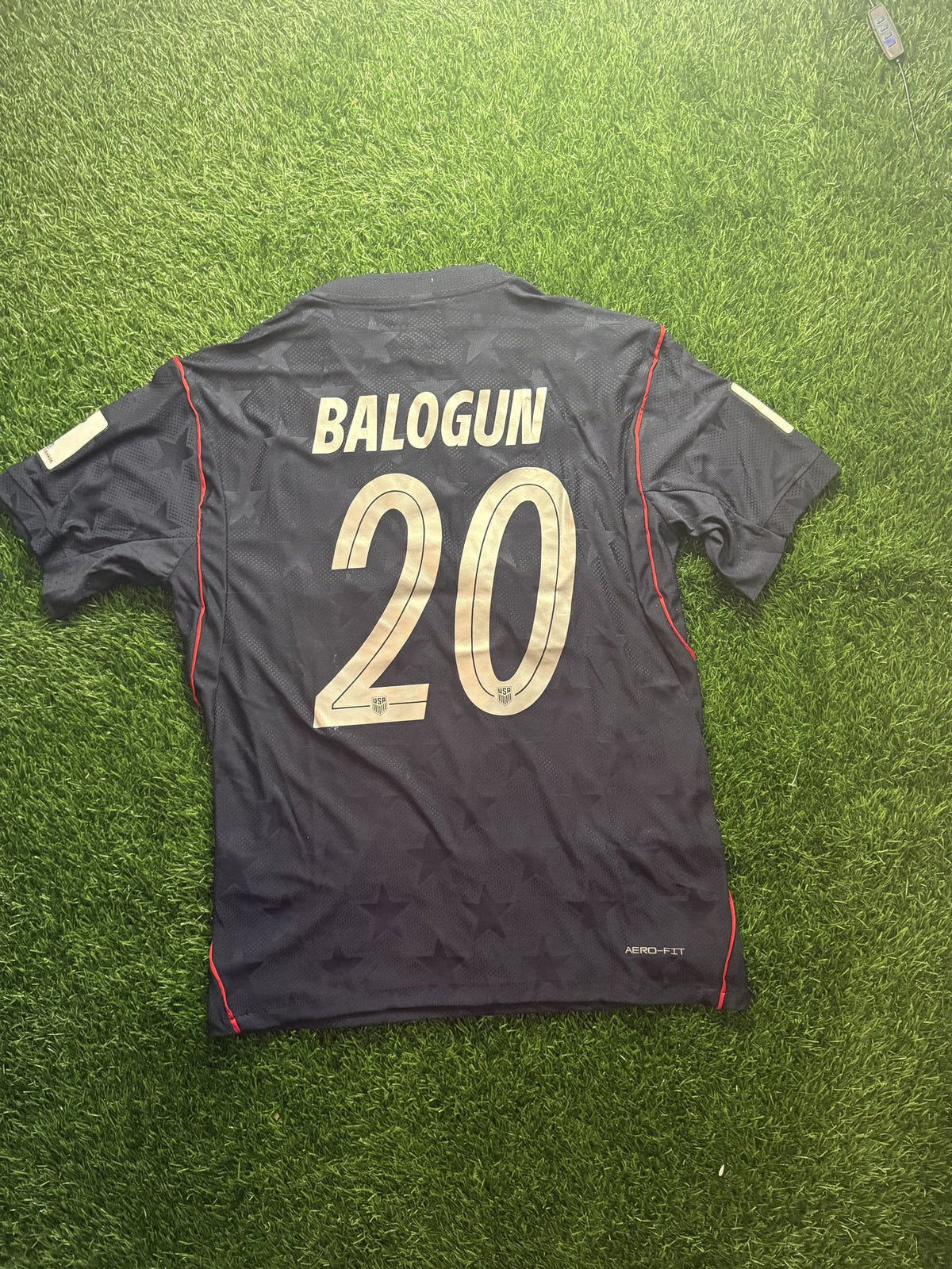 USA 2026 World Cup Away Jersey with Patches – Balogun