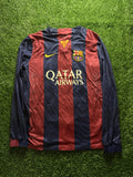 FC Barcelona 2013/14 Home Long Sleeve Jersey