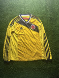Colombia 2014 World Cup Home Long Sleeve Jersey
