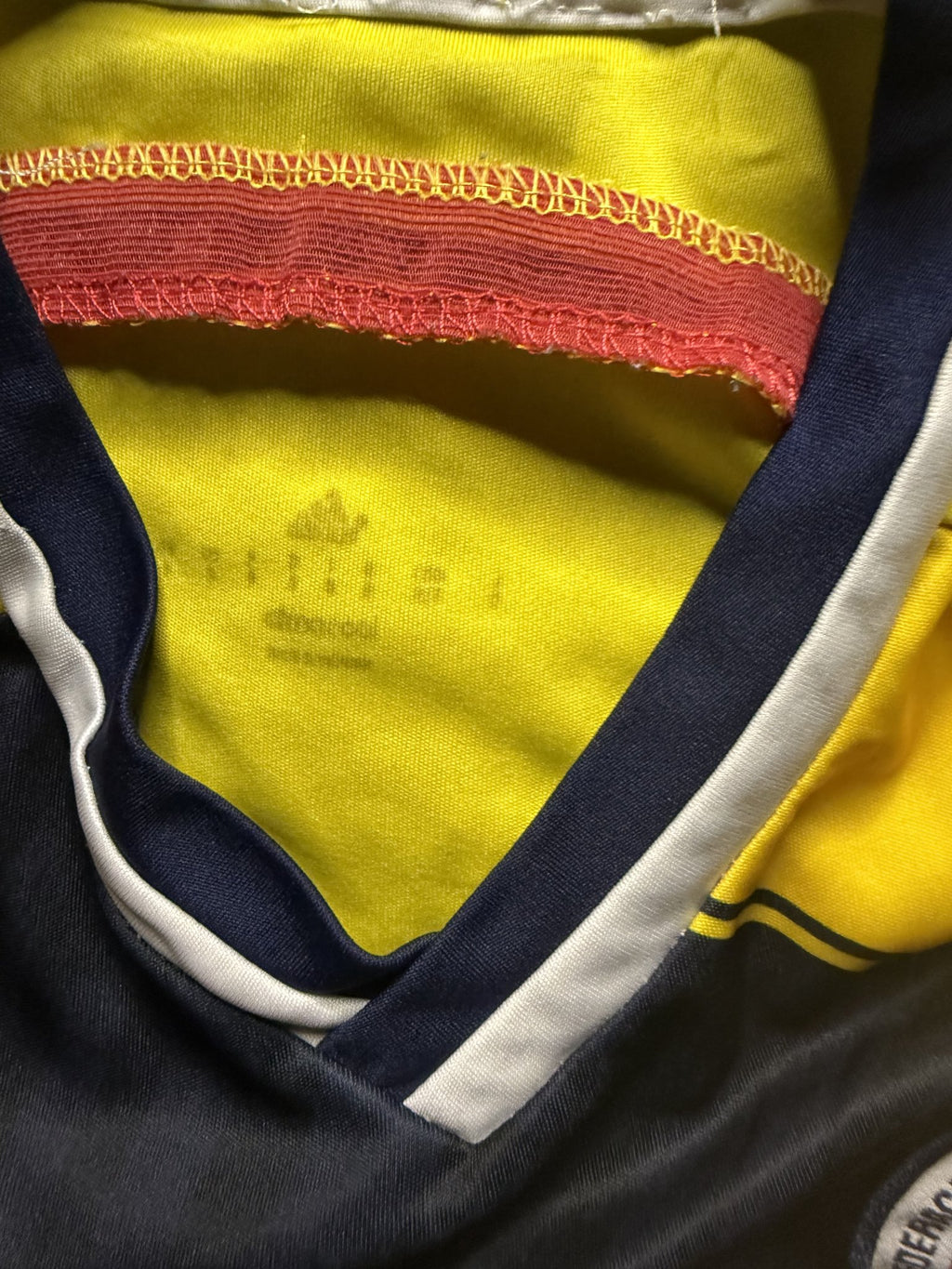 Colombia 2014 World Cup Home Long Sleeve Jersey