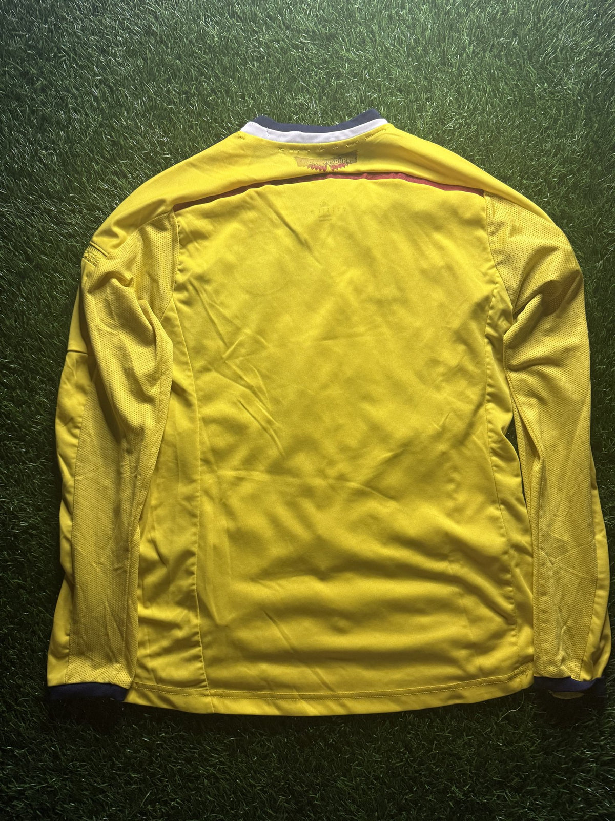 Colombia 2014 World Cup Home Long Sleeve Jersey