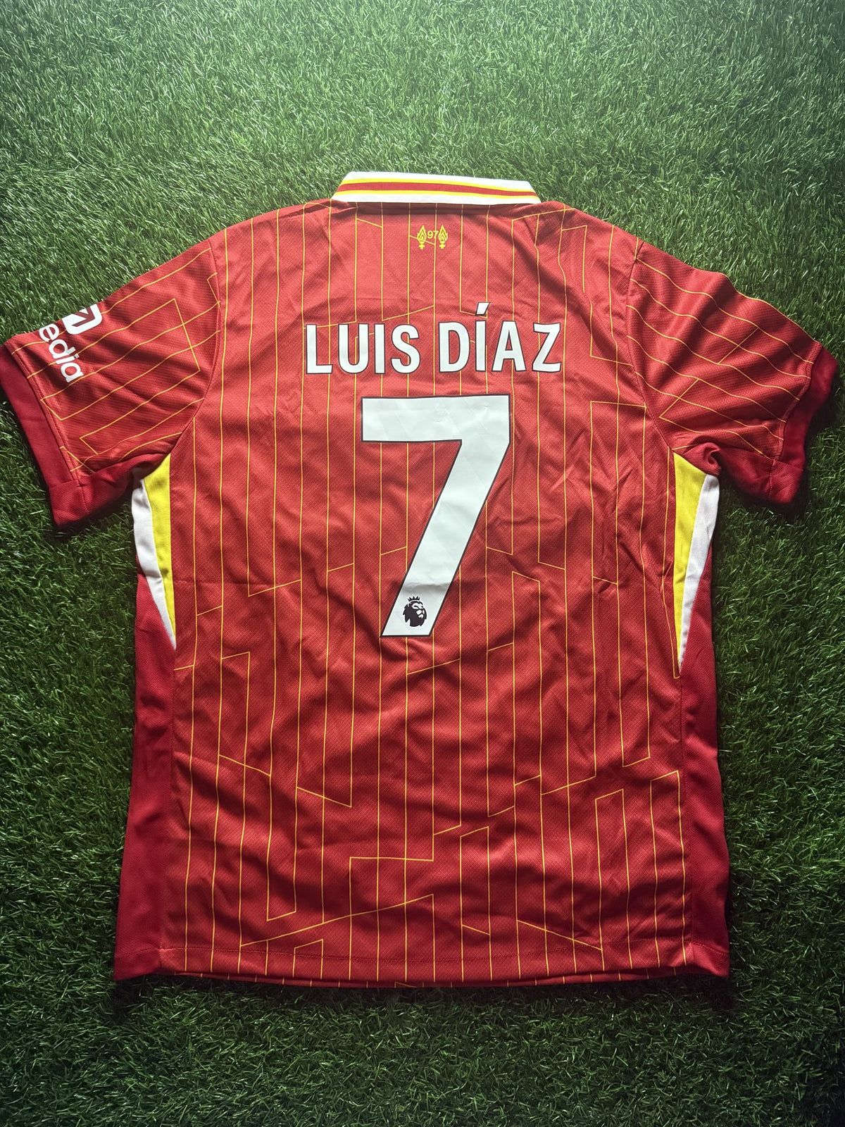 Liverpool 2024/25 Home Jersey – Luis Díaz #7