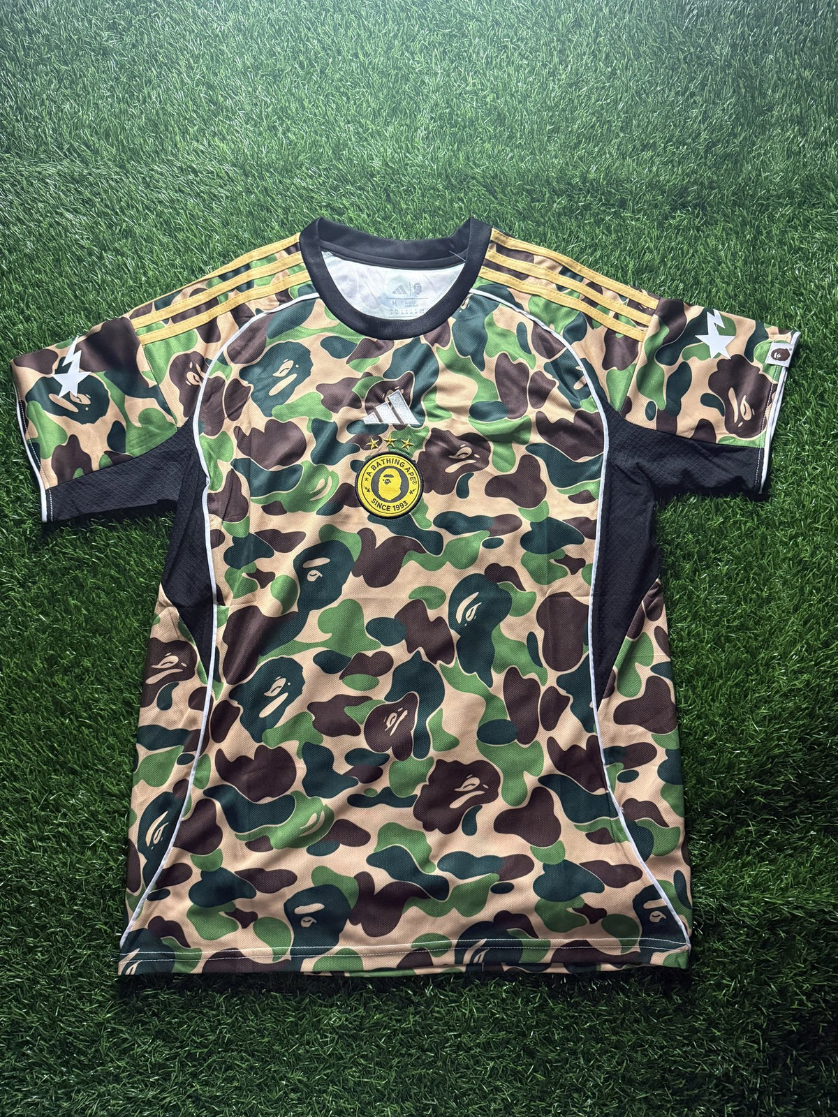 BAPE Camo Football Jersey