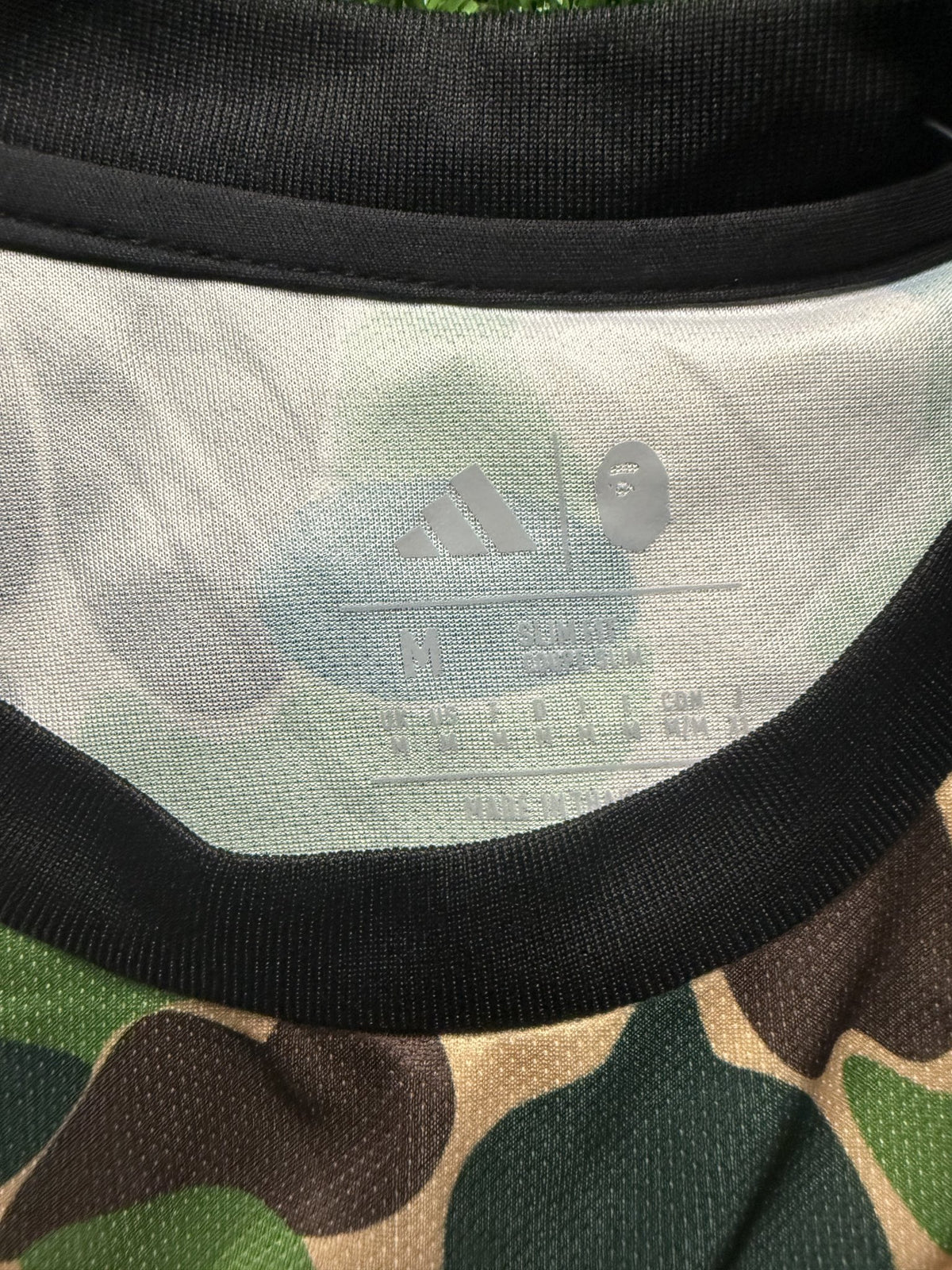 BAPE Camo Football Jersey