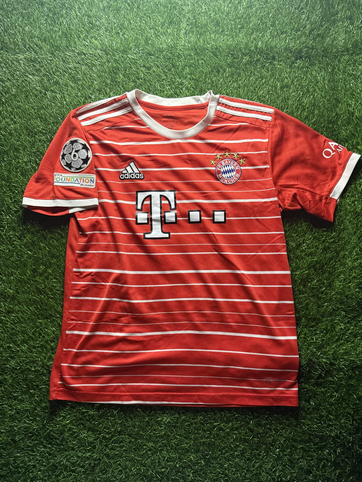 Bayern Munich 2022/23 Home Jersey – Sané #10 (UCL Patch)