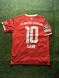 Bayern Munich 2022/23 Home Jersey – Sané #10 (UCL Patch)