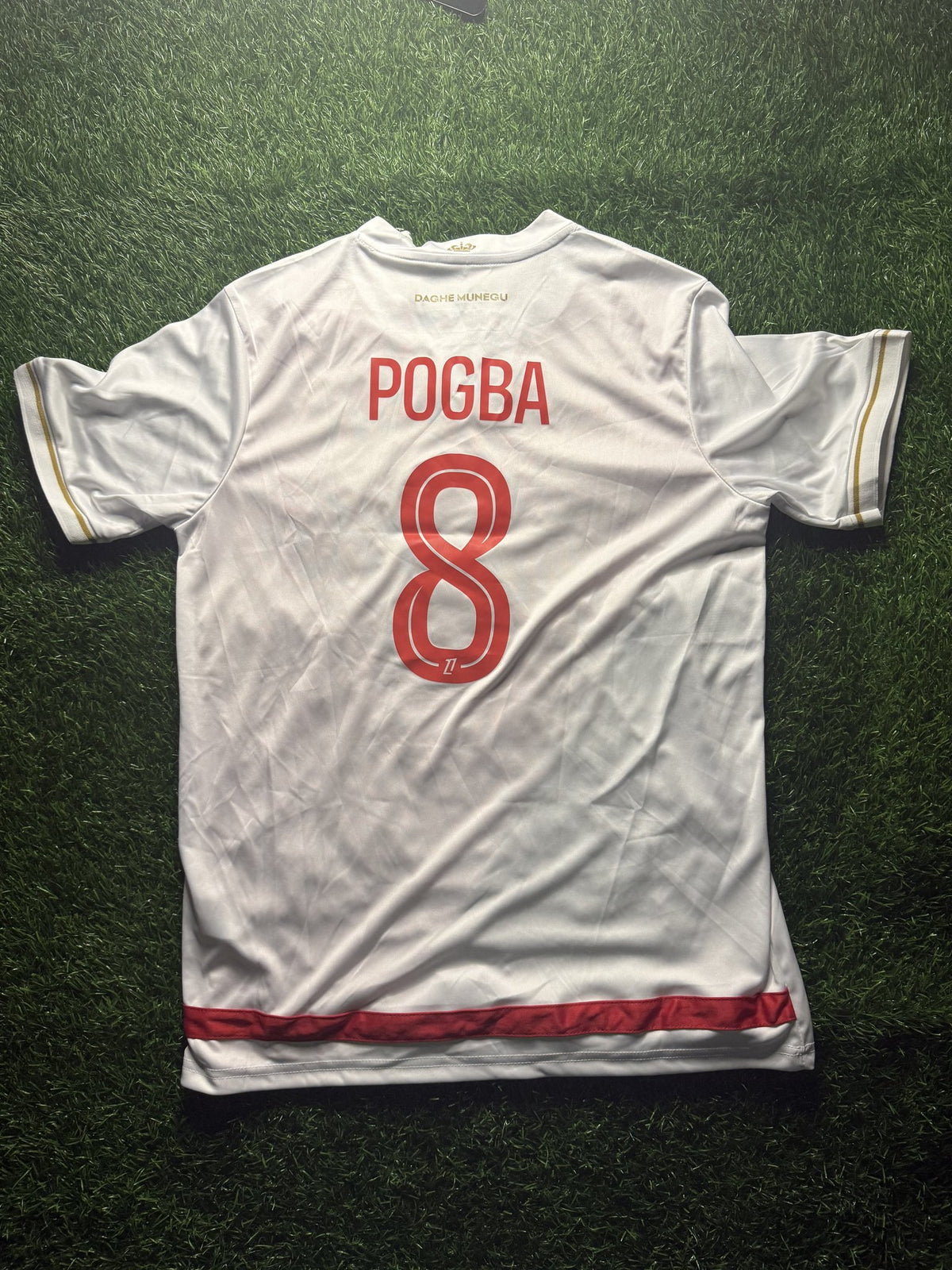 AS Monaco 2025/26 Home Jersey – Pogba #8