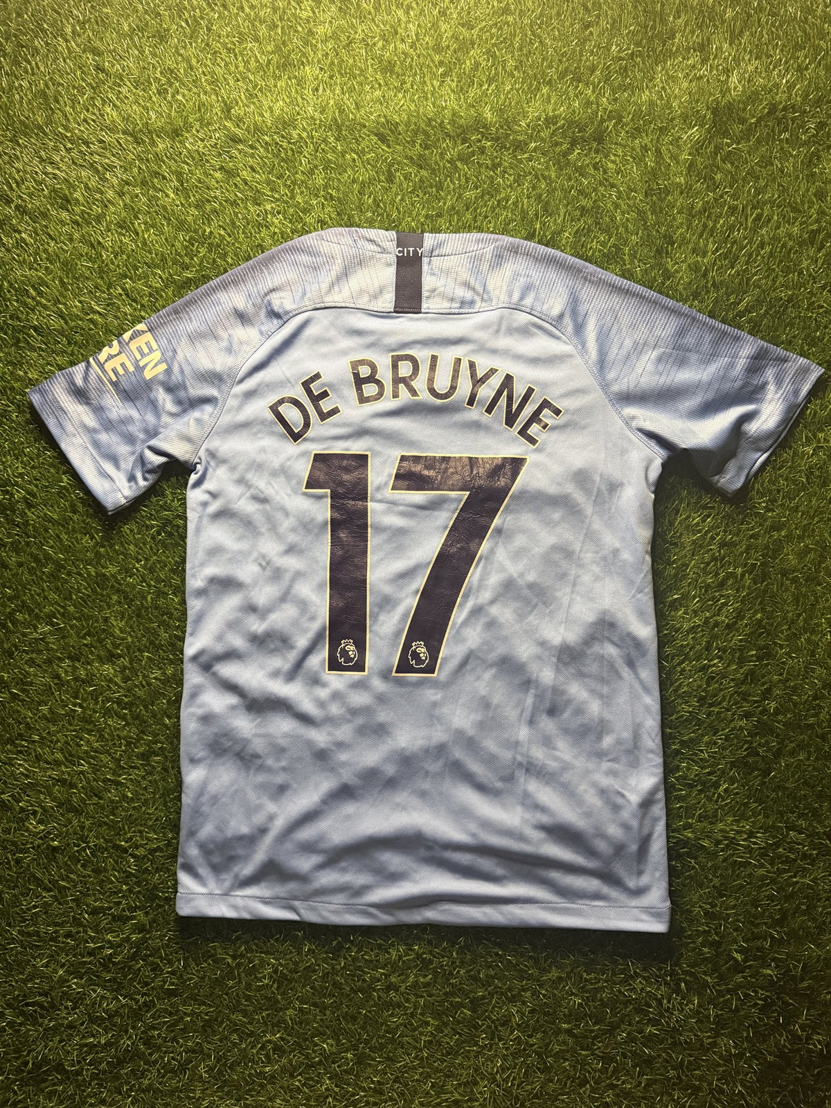 Manchester City 2018/19 Home Jersey – De Bruyne #17