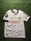 Manchester City 2023/24 Away Jersey (UCL Holders Patch)