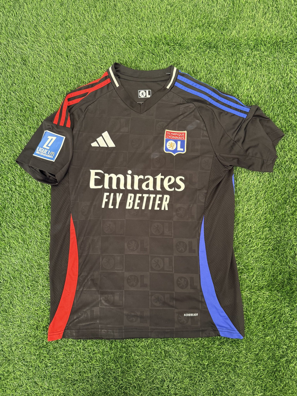 Olympique Lyonnais Black Jersey
