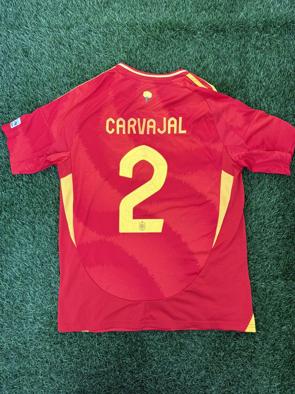 Spain Euro 2024 Home Jersey – Carvajal #2