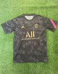 Paris Saint-Germain Black Jersey (Gold Logo)