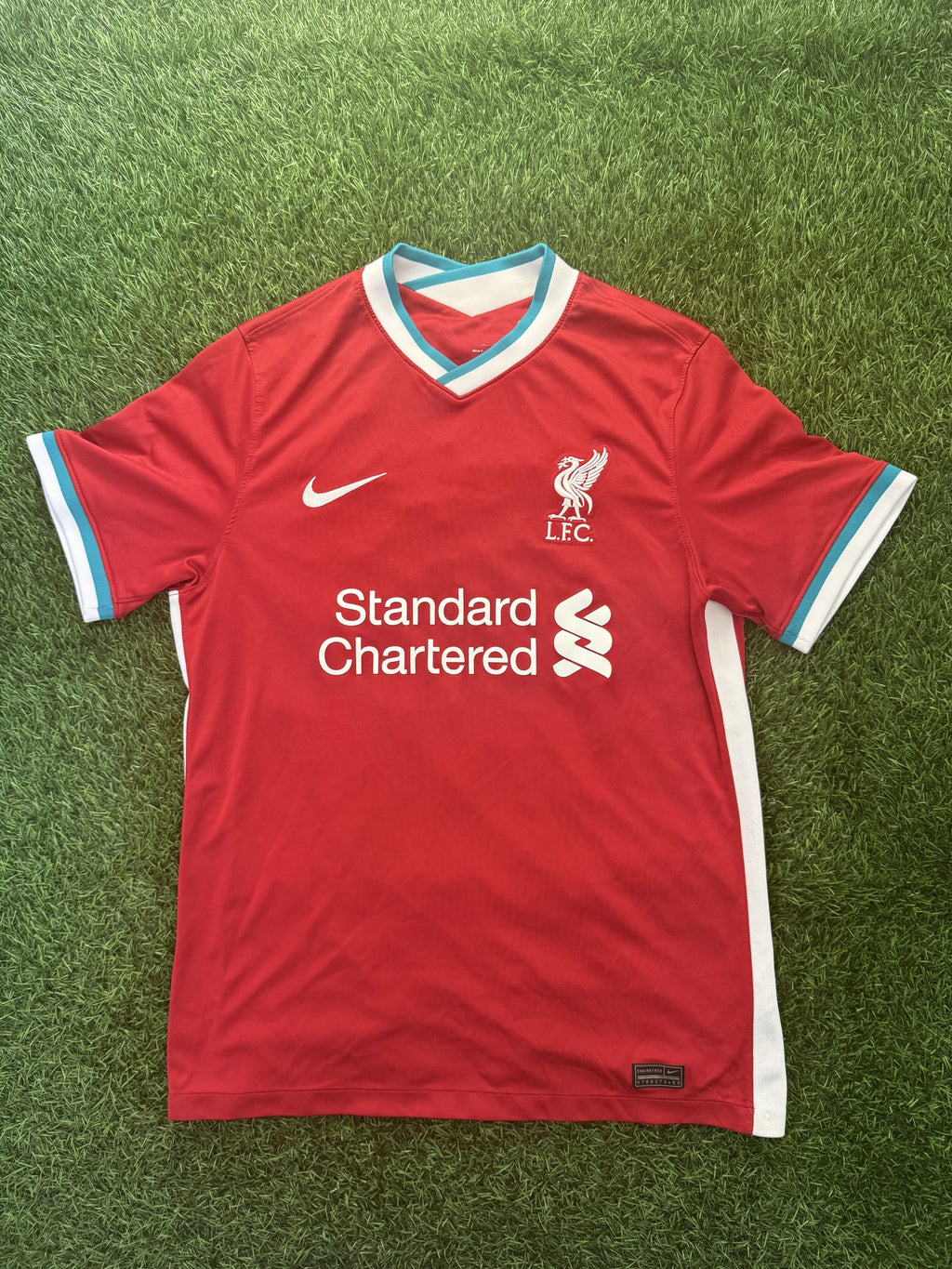 Liverpool 2020/21 Home Jersey (Green Collar)
