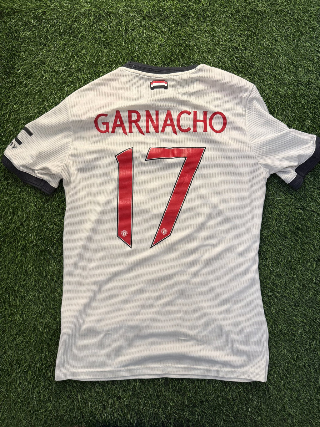 Manchester United 2024/25 Third Jersey – Garnacho #17 (Europa League Patch)