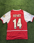 Arsenal 2002/03 Home Jersey (O2 Sponsor) – Henry #14