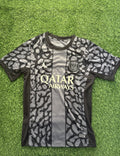 Paris Saint-Germain Black Leopard Print Jersey
