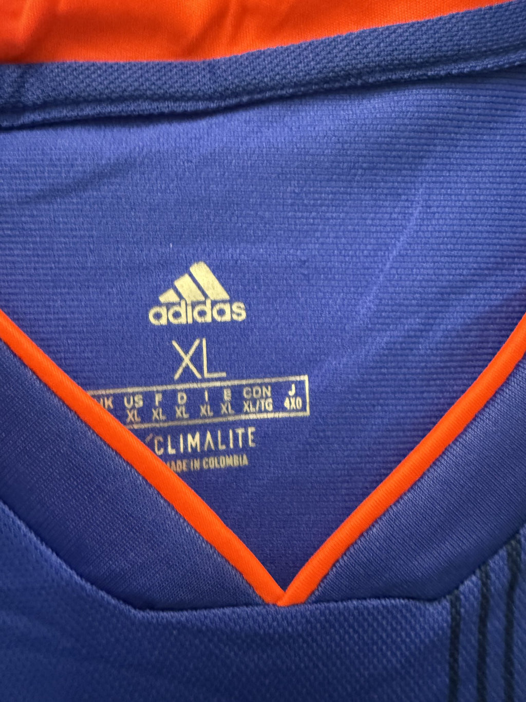 Colombia 2018 World Cup Blue Jersey
