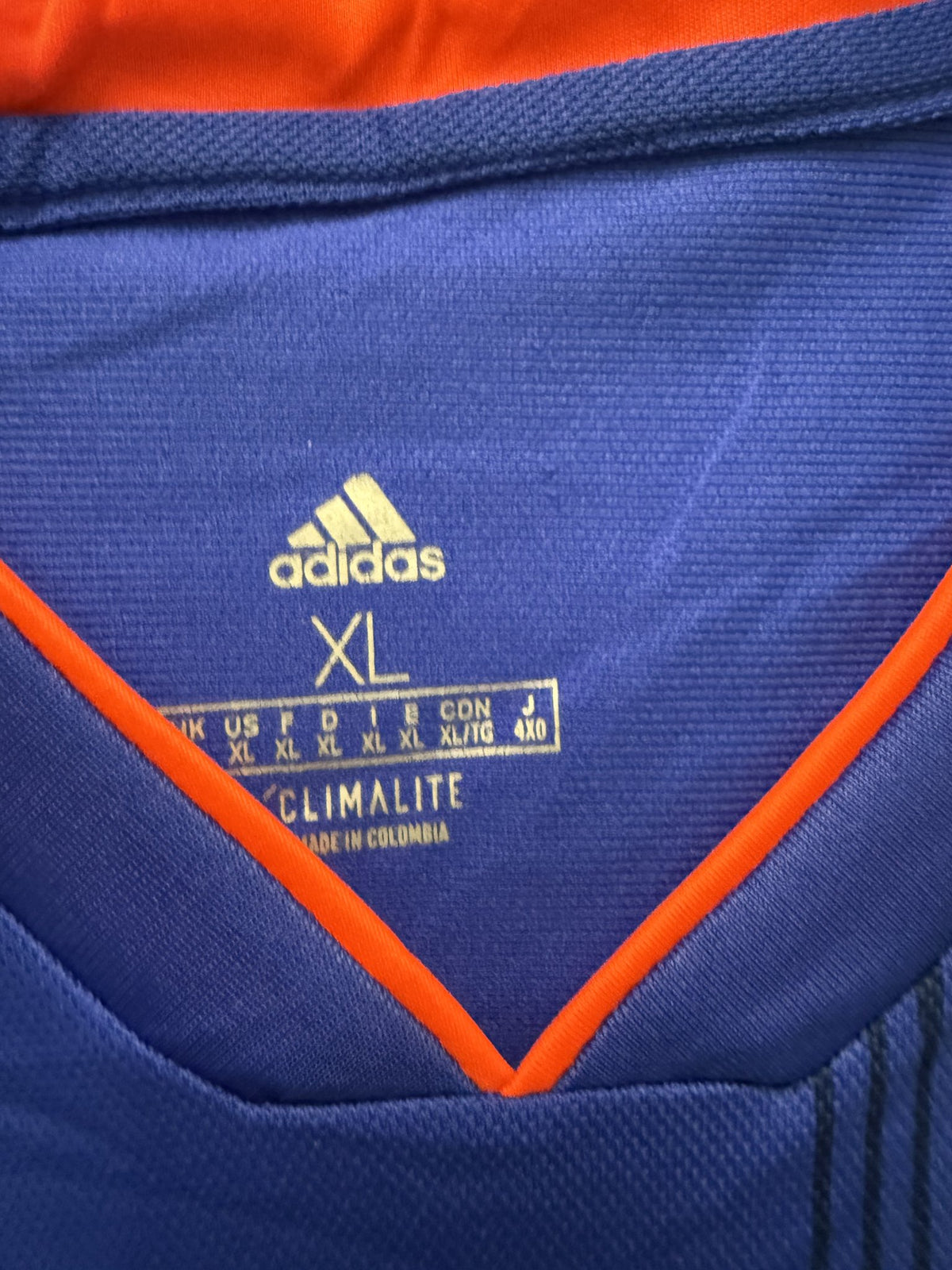 Colombia 2018 World Cup Blue Jersey