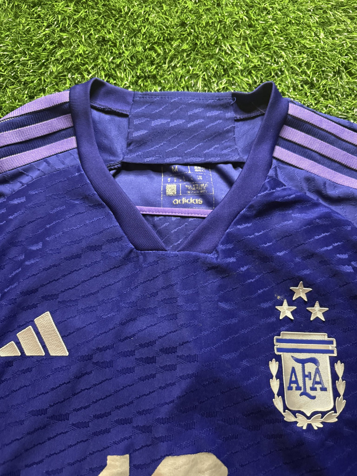 Argentina 2022 World Cup Away Jersey – Messi #10
